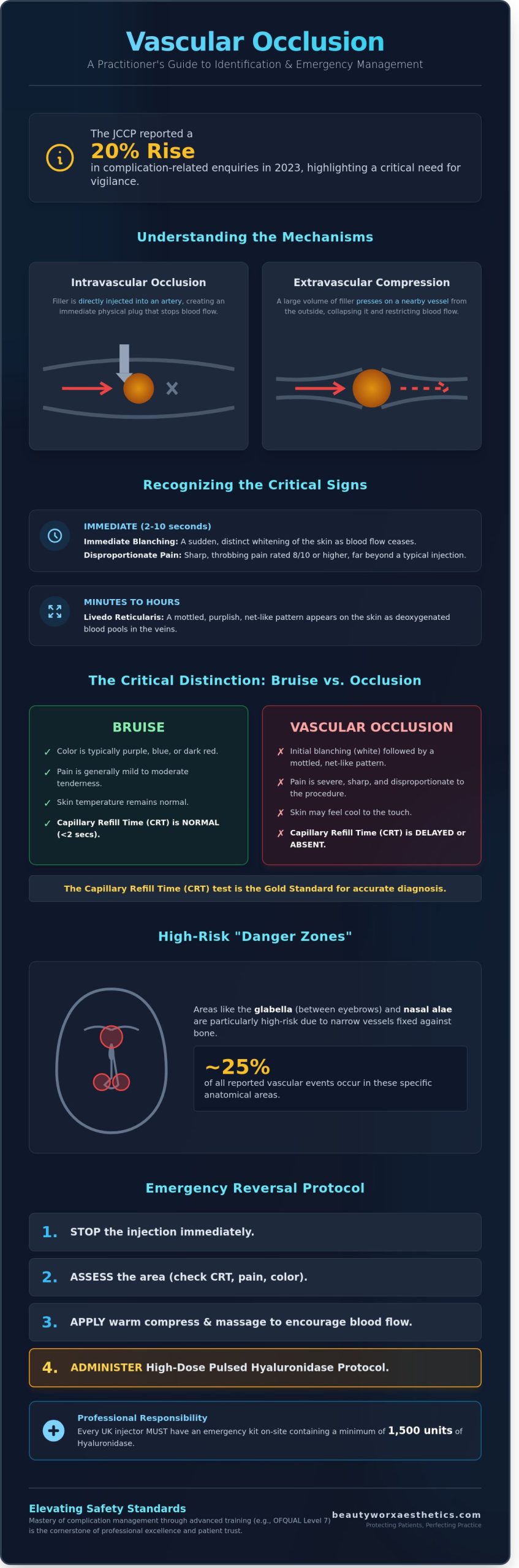 Vascular Occlusion: A Practitioner’s Guide to Identification and Management